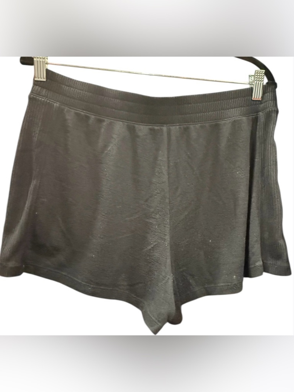 rag & bone Black Pull-On Knit Shorts
